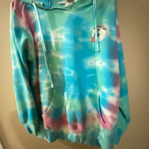 RIPINDIP HOODIE Tie-Dye Size Large - Picture 2 of 8